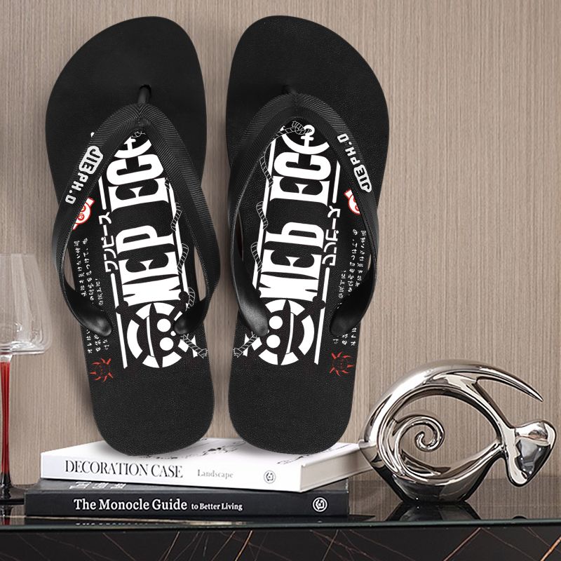 New One Piece anime flip-flops - Summer Clothing Wholesale recension och pris