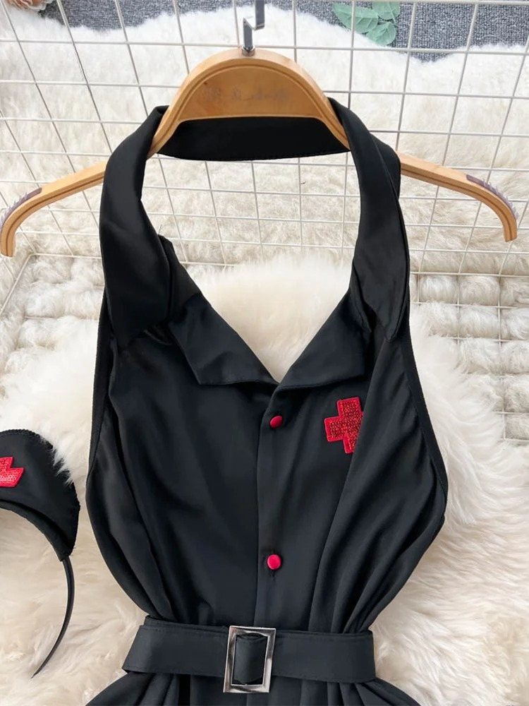 Erotic Fashion Sexy Halter Lin - Summer Clothing Stores recension och pris